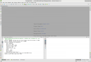 My Application - [~-AndroidStudioProjects-MyApplication] - Android Studio 2.1.3_023